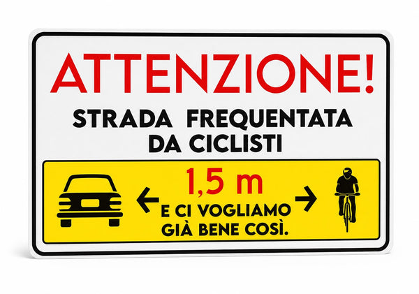 Segnale "Ci vogliamo già bene così"