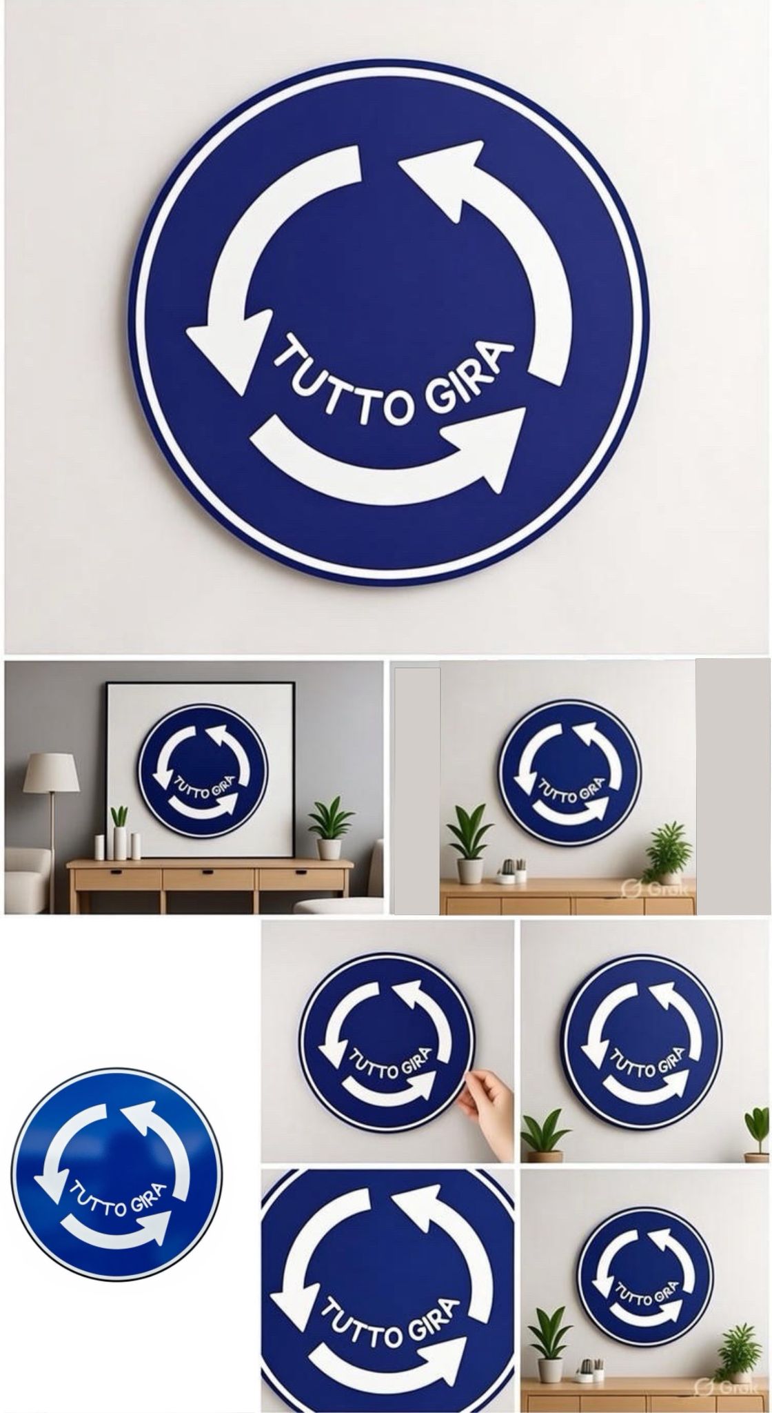 Segnale "TUTTO GIRA"