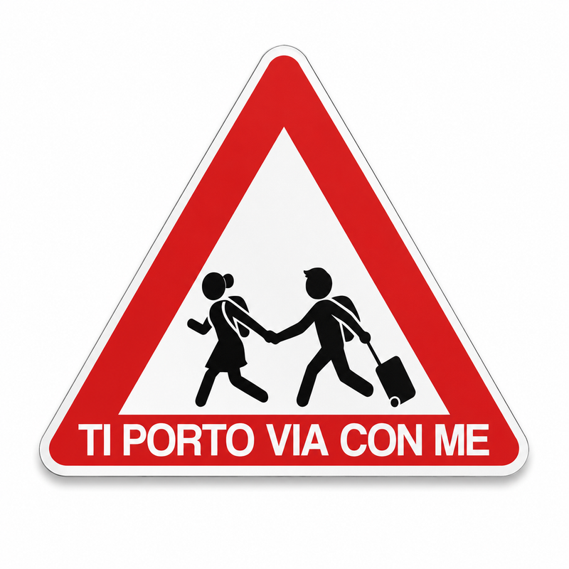 Segnale "Ti porto via con me"