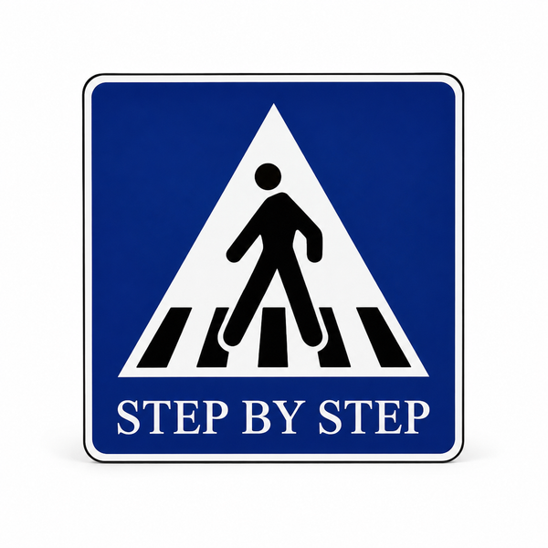 Signalisation "Pas à pas"